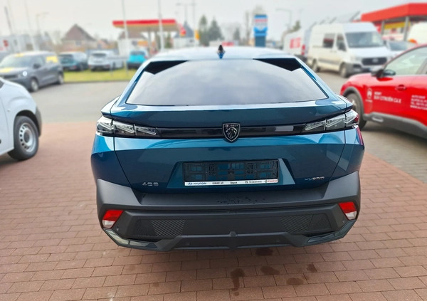 Peugeot 408 cena 204999 przebieg: 10, rok produkcji 2024 z Czerwieńsk małe 29